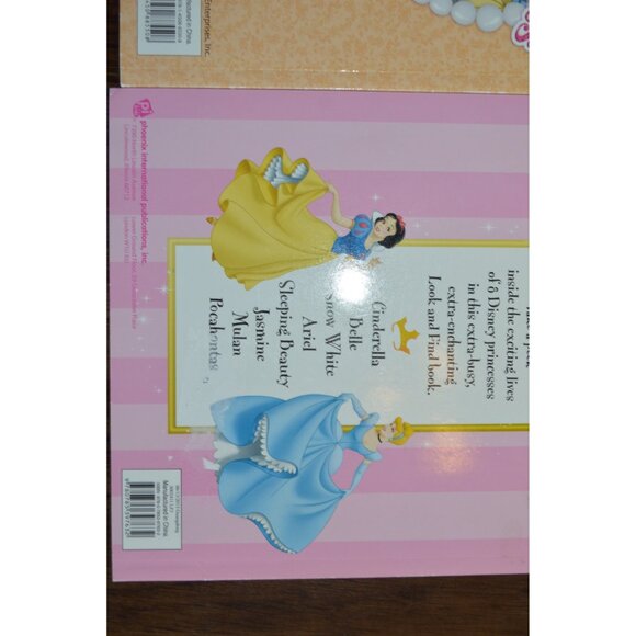 Disney Princess Usborne Look & Find Picture Books Fairy Tale Lot of 4 Frozen - Picture 3 of 6